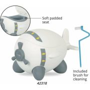 Olita copii, In forma de avion, Potty Plane, FreeON, 32 cm x 28 cm x 41 cm, White/Grey BYN42318