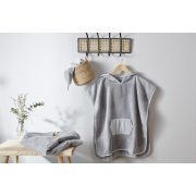 Poncho de baie pentru bebeluși Stone grey Rotho Babydesign