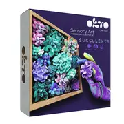 Set creatie Wood &amp; Craft - Succulents, 21*21cm - Tenderness KRTOK10010