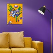 Set pictura 3D cu argila usoara, 30*40cm - Irises KRTOK10007