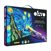 Set pictura 3D cu argila usoara, 30*40cm - Starry Night KRTOK10005