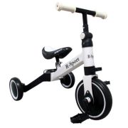 Bicicleta multifunctionala 4 in 1 cu pedale detasabile p8 r-sport - alb edeedip8alb