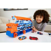 HOT WHEELS MEGA TRANSPORTATOR MASINI SI PISTA DE LANSARE VIVMTHDY92