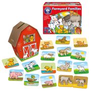 Joc educativ familii de la ferma farmyard families or117