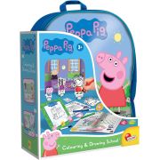 Kit creatie cu ghiozdanel - peppa pig