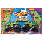 MONSTER TRUCK SET 2 MASINI SCARA 1 LA 64 MICHELANGELO SI DONATELLO VIVMTFYJ64_HNX31
