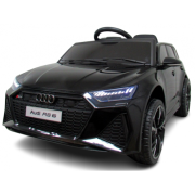 Masinuta electrica cu telecomanda audi rs6 r-sport - negru edeediaudirs6negru