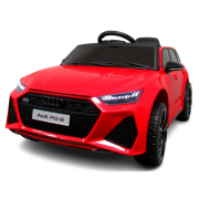 Masinuta electrica cu telecomanda audi rs6 r-sport - rosu edeediaudirs6rosu