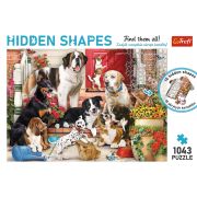 PUZZLE TREFL 1000 FORME ASCUNSE CATELUSII DRAGUTI VIV10675