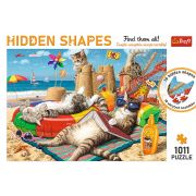PUZZLE TREFL 1000 FORME ASCUNSE FELINELE DRAGUTE VIV10674