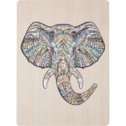 Puzzle Lemn Elefant, 137 piese, 30x22.5 cm Grafix GR400072 BBJGR400072_Initiala