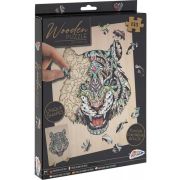 Puzzle Lemn Tigru, 135 piese, 30x22.5 cm Grafix GR400062 BBJGR400062_Initiala