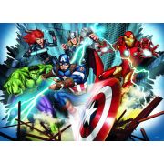 Puzzle de colorat - avengers (48 de piese)