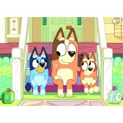 Puzzle de colorat - bluey & mr monkey jocks (24 piese)