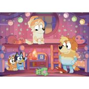 Puzzle de colorat - bluey si ora de povesti (24 piese)