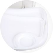 Scaun de masa cu sezut rotativ chipolino vision ivory hubsthvi0231iv