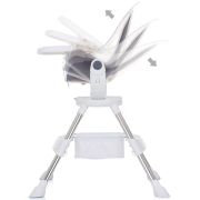 Scaun de masa cu sezut rotativ chipolino vision ivory hubsthvi0231iv