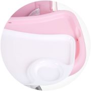 Scaun de masa cu sezut rotativ chipolino vision rose water hubsthvi0234rw