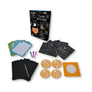 Set creatie scratch & spiral - animale dragute bb182