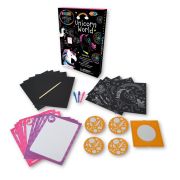 Set creatie scratch & spiral - lumea unicornilor bb181