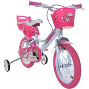 Bicicleta copii dino bikes 14' unicorn hubdb-144r-un