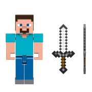MINECRAFT CRAFT A BLOCK FIGURINA STEVE 8CM VIVMTGTP08_HMB17