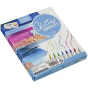 Set 8 markere cu sclipici Grafix GRCR1017-GE BBJGRCR1017-GE_Initiala