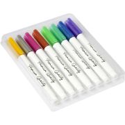 Set 8 markere cu sclipici Grafix GRCR1017-GE BBJGRCR1017-GE_Initiala