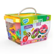 Set Air Clay  cu argila usoara pentru modelaj Lovin - 42 culori - Donuts Box KRTOK70109