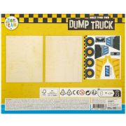 Set de Constructie Lemn Vehicule 3D Grafix GR400079 BBJGR400079_Camion