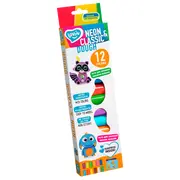 Set plastilina Lovin 12pcs*15gr - Neon&amp;Classic KRTOK41182