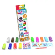 Set plastilina Lovin 12pcs*15gr - Neon&amp;Classic KRTOK41182