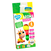 Set plastilina Lovin 6pcs*15gr - Aroma KRTOK41199