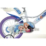 Bicicleta copii dino bikes 14' snow queen hubdb-144r-sq