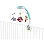 Carusel muzical cu proiectie Chiccoo Padurea magica, 0 luni+ CHC11350-1