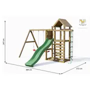 Complex joaca din lemn mixter fungoo - okefu08180pkx
