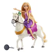 DISNEY PRINCESS SET PAPUSA RAPUNZEL SI CALUL MAXIMUS VIVMTHLW23