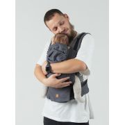 Marsupiu isara quick full buckle v2 graphite linen