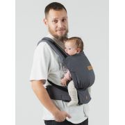 Marsupiu isara quick full buckle v2 graphite linen