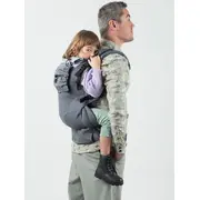 Marsupiu isara the one graphite linen