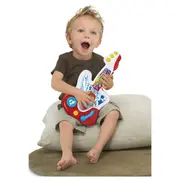 Jucarie muzicala Chicco 3 in 1 Prima mea chitara, 9luni-4ani CHC11087-1