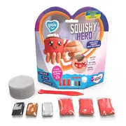 Set Air Clay cu argila usoara pentru modelaj Lovin - 6 culori - Squishy Hero - Cupcao KRTOK70125
