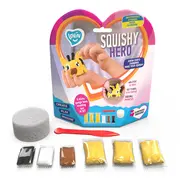 Set Air Clay cu argila usoara pentru modelaj Lovin - 6 culori - Squishy Hero - SquiRaff KRTOk70127