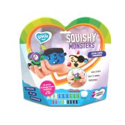 Set Air Clay pentru modelaj Lovin - 18 culori -  Squishy Monsters KRTOk70130