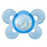 Suzeta Chicco silicon Physio Comfort, forma ortodontica, 0-6 luni, bleu CHC74911-7_BLEU