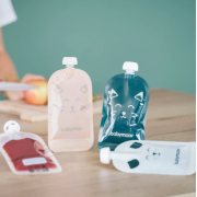 Babymoov - set 20 pungi reutilizabile de hranire isy bbba004550