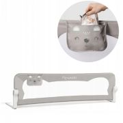 Bariera de protectie pentru pat 150 x 35 x 42 cm nukido 722200 - gri edeedi722200