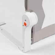 Bariera de protectie pentru pat 150 x 35 x 42 cm nukido 722200 - gri edeedi722200