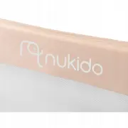 Bariera de protectie pentru pat 150 x 35 x 42 cm nukido 722201 - bej edeedi722201