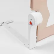 Bariera de protectie pentru pat 150 x 35 x 42 cm nukido 722201 - bej edeedi722201